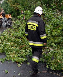 Silne burze w warmińsko-mazurskim