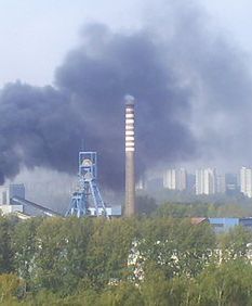 Pożar w kopalni "Kleofas"