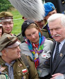 Dzień Polski i Lech Wałęsa na Światowym Jamboree Skautowym w Anglii
