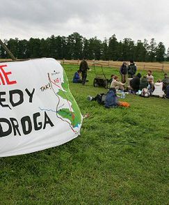 Ekolodzy opuszczają Dolinę Rospudy