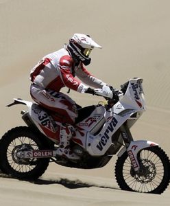 Koniec Rajdu Dakar dla polskiego motocyklisty
