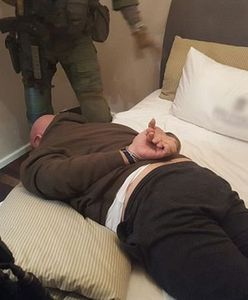 Arkadiusz Ł. pseudonim "Hoss" został zatrzymany. Zgolił brodę oraz wąsy i nałożył okulary