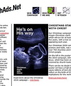 Na święta - zdjęcie USG Jezusa w macicy