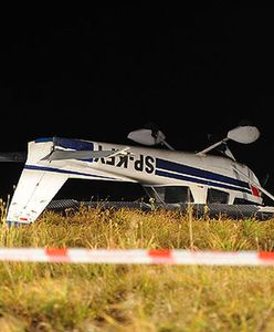Samolot uderzył w ziemię, badają przyczyny wypadku