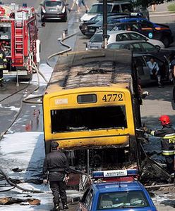 Komisja zbada przyczyny pożaru warszawskiego autobusu