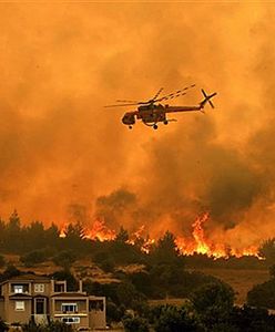 Grecja płonie - ogień dotarł do Aten