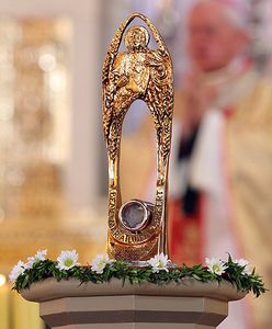 Relikwiarz z skradziony z katedry w Nysie