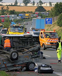 Czworo ofiar wypadku w Saksonii wraca do kraju