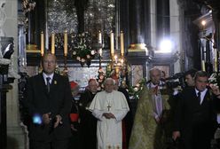 Papież modlił się na Wawelu