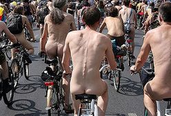 Tysiąc nagich rowerzystów w Londynie