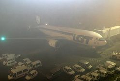 Mgła nadal paraliżuje lotniska