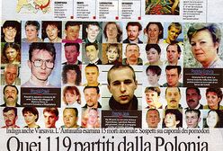 Zdjęcia zaginionych Polaków w "La Repubblica"