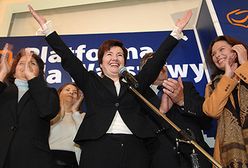 Gronkiewicz-Waltz: wygrana to odpowiedzialność