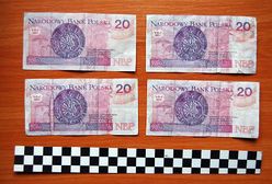 Policja zatrzymała 15-letnich fałszerzy banknotów
