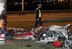 Za kierownicą ferrari siedział Maciej Zientarski