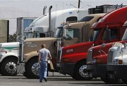 Kierowcy ciężarówek protestowali przeciwko wysokim cenom paliwa