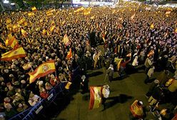 Antyrządowa demonstracja przeciw ETA w Madrycie