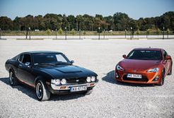 Toyoty GT86 i Celica GT na wspólnej sesji