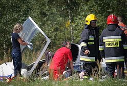 Katastrofa awionetki w Łodzi - pilot nie żyje