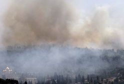 Wielki pożar koło Jerozolimy