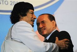 Kadafi i Berlusconi świętowali rocznicę przyjaźni
