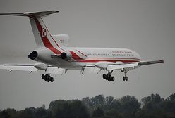 Tu-154M w powietrzu; piloci odnawiają uprawnienia