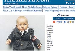 Przebrała niemowlę za Hitlera i Stalina