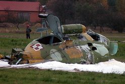 Pilot wojskowego śmigłowca w ciężkim stanie po wypadku