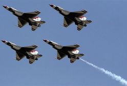 "To nie wybuch wulkanu, tylko F-16"