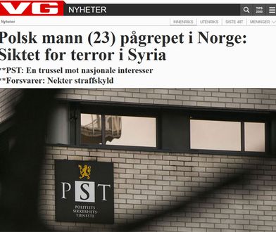 W Norwegii aresztowano Polaka oskarżonego o terroryzm