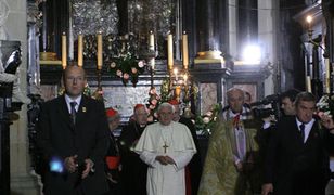 Papież modlił się na Wawelu