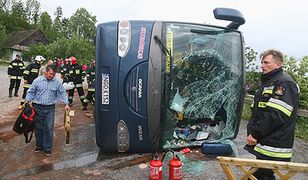 Sprawca zderzenia autokarów może posiedzieć pięć lat