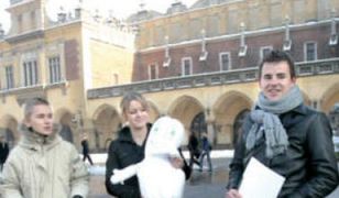 Duch prezydenta Majchrowskiego na krakowskim rynku