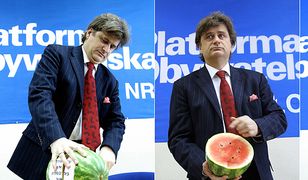 Kogo symbolizuje arbuz na konferencji Palikota?