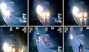 Pijany 19-latek wracał skuterem z urodzin; zobacz film