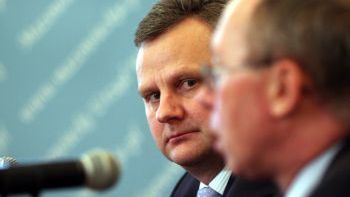 minister skarbu Aleksander Grad