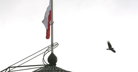 Uroczyste obchody Dnia Flagi w Warszawie