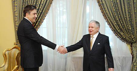 Lech Kaczyński: prezydentem Gruzji nasz przyjaciel