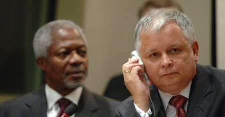Kaczyński popiera Kwaśniewskiego