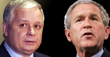 W czerwcu Bush i Kaczyński zadeklarują poparcie dla tarczy