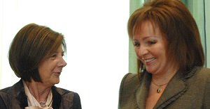 Maria Kaczyńska i Ludmiła Putin otworzyły Dom Polski