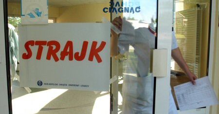 "Strajk obejmuje 50-60% łóżek szpitalnych"