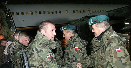 Bielscy komandosi świętują powrót swoich kolegów