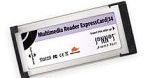 Sonnet przedstawia karty ExpressCard/34