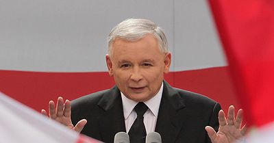 J. Kaczyński: najpierw musimy zwyciężyć powódź