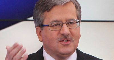 Komorowski wypełnia testament zmarłego prezydenta