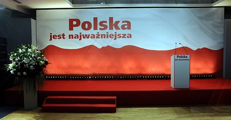 Wieczór wyborczy w sztabie Kaczyńskiego