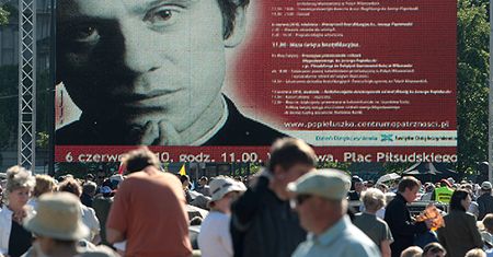 Relikwie ks. Popiełuszki złożone w Świątyni Opatrzności