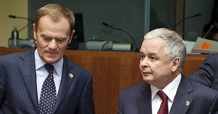 L. Kaczyński i Tusk: chcemy Wam powiedzieć...