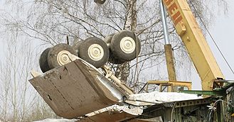 Prezydencki Tu-154 wystartował z opóźnieniem
